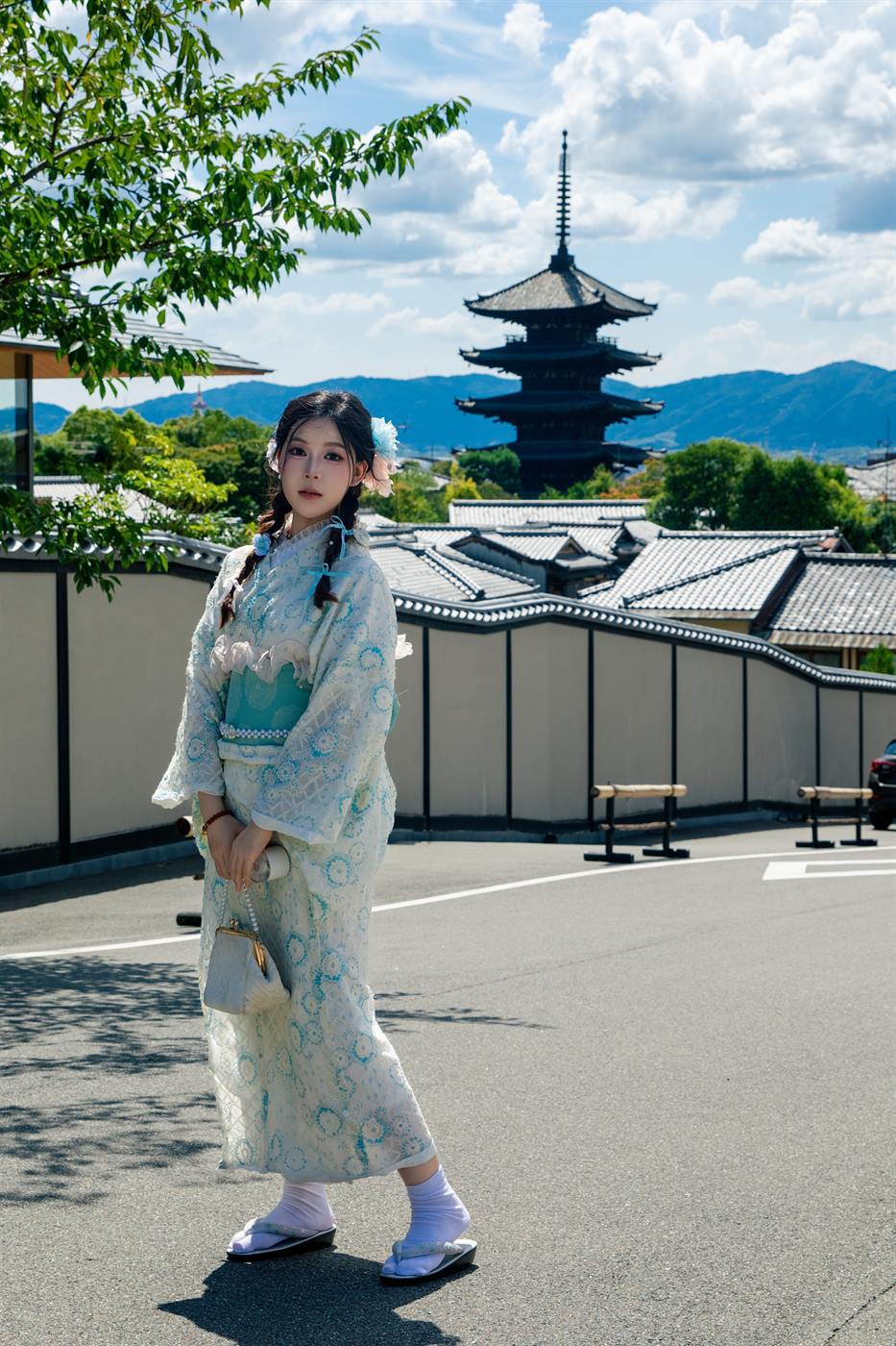 高台寺一带的客户样片，画面里有八坂塔。JLP PHOTO 拍摄，不是本店库存。